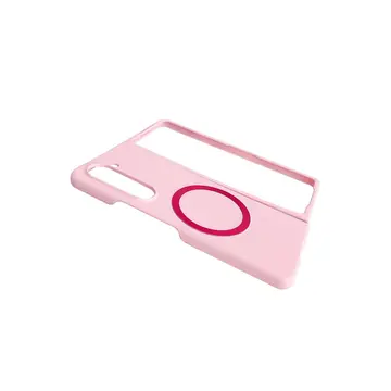 Samsung Galaxy Z Fold 5 Kılıf Mata Fold Kapak - Lila