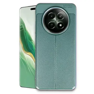 Realme 12 5g Kılıf Auto Focus Kapak - Koyu Yeşil
