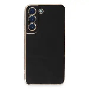 Samsung Galaxy S21 Kılıf Volet Silikon - Siyah