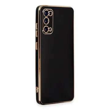 Samsung Galaxy S20 Kılıf Volet Silikon - Siyah