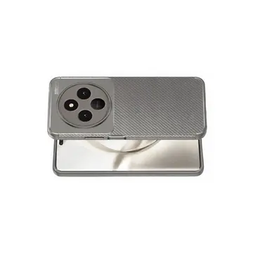 Tecno Spark 30 Kılıf Auto Focus Karbon Kapak - Gri