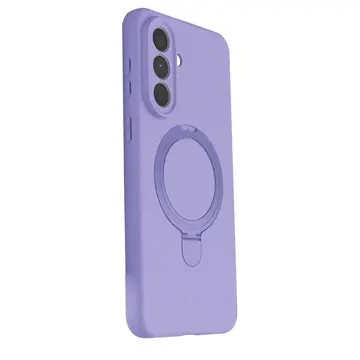 Samsung Galaxy A57 5g Regal Magsafe Standlı Kapak - Lila
