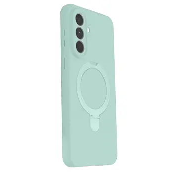 Samsung Galaxy A57 5g Regal Magsafe Standlı Kapak - Su Yeşili