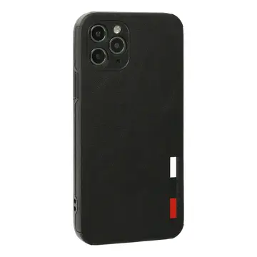 İphone 11 Pro Max Kılıf Loop Deri Silikon - Siyah