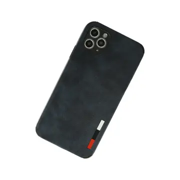 İphone 11 Pro Max Kılıf Loop Deri Silikon - Lacivert