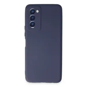 Tecno Camon 18 Kılıf First Silikon - Lacivert