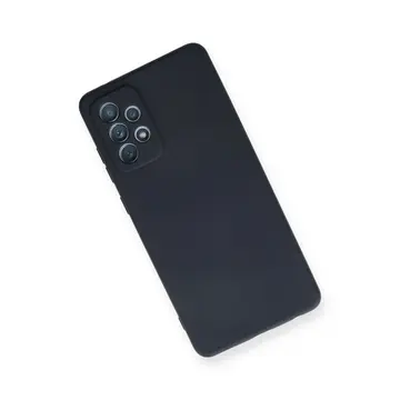 Samsung Galaxy A72 Kılıf Nano İçi Kadife Silikon - Lacivert