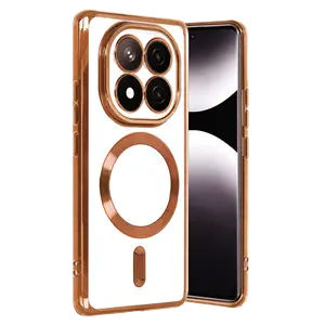 Xiaomi Redmi Note 15 4g Kross Magneticsafe Kapak - Turuncu
