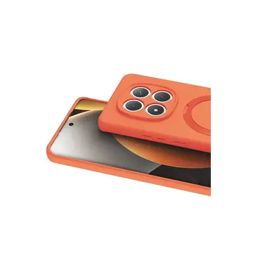 Xiaomi Redmi Note 15 Pro 5g Regal Magsafe Standlı Kapak - Turuncu