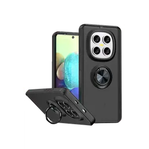 Xiaomi Redmi Note 15 Pro 5g Montreal Yüzüklü Silikon Kapak - Siyah