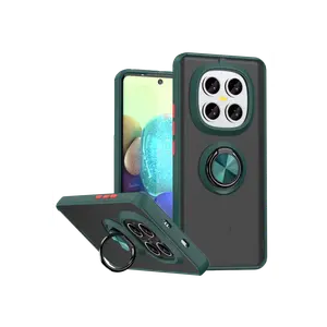 Xiaomi Redmi Note 15 Pro 5g Montreal Yüzüklü Silikon Kapak - Yeşil