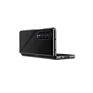 Samsung Galaxy Z Fold 4 Kılıf Fold Element Kapak - Siyah