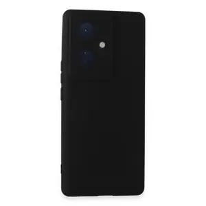 Vivo V29 Lite Kılıf Nano İçi Kadife Silikon - Siyah
