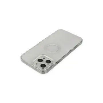 İphone 13 Pro Max Kılıf Santa Lens Silikon - Şeffaf