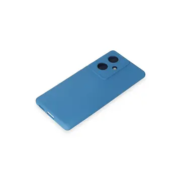 Vivo V29 Lite Kılıf Nano İçi Kadife Silikon - Mavi