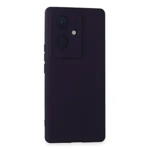 Vivo V29 Lite Kılıf Nano İçi Kadife Silikon - Mor