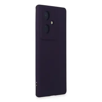 Vivo V29 Lite Kılıf Nano İçi Kadife Silikon - Mor