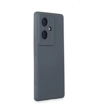 Vivo V29 Lite Kılıf Nano İçi Kadife Silikon - Gri