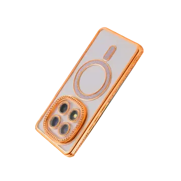 Xiaomi Redmi Note 15 Pro 4g Joke Simli Magneticsafe Kılıf - Turuncu