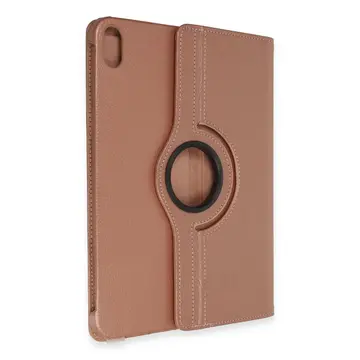 İpad 2025 10.9 10.nesil (a16) Kılıf 360 Tablet Deri Kılıf - Rose Gold