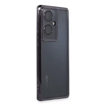 Vivo V29 Lite Kılıf Razer Lensli Silikon - Mor