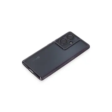 Vivo V29 Lite Kılıf Razer Lensli Silikon - Mor
