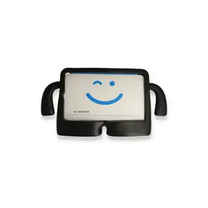 İpad 2025 10.9 10.nesil (a16) Kılıf Karakter Tablet Silikon - Siyah