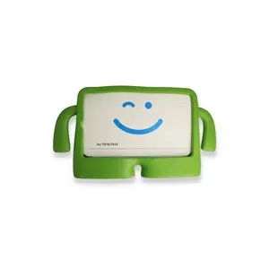İpad 2025 10.9 10.nesil (a16) Kılıf Karakter Tablet Silikon - Yeşil