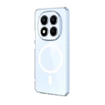 Xiaomi Redmi Note 15 Pro 4g Combo Sert Şeffaf Magsafe Kapak - Şeffaf