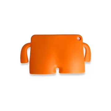İpad 2025 10.9 10.nesil (a16) Kılıf Karakter Tablet Silikon - Turuncu