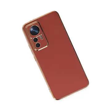 Xiaomi Mi 12t Pro Kılıf Volet Silikon - Kırmızı