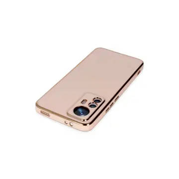 Xiaomi Mi 12t Pro Kılıf Volet Silikon - Pembe