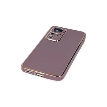 Xiaomi Mi 12t Pro Kılıf Volet Silikon - Mor