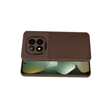Xiaomi Redmi Note 15 Pro 5g Auto Focus Karbon Kapak - Kahverengi