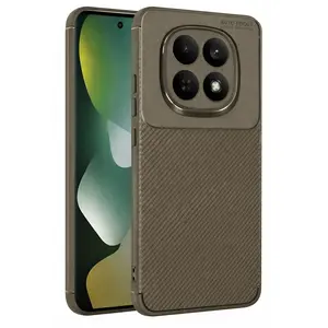 Xiaomi Redmi Note 15 4g Auto Focus Karbon Kapak - Kahverengi