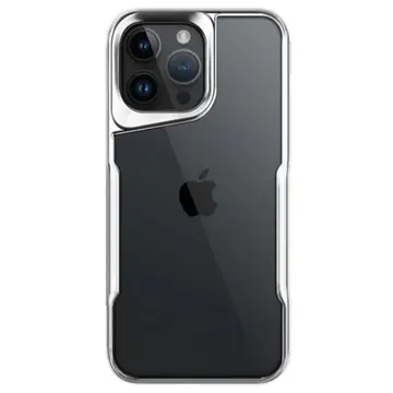 İphone 15 Pro Max Kılıf Boyi Silikon Kapak - Gümüş