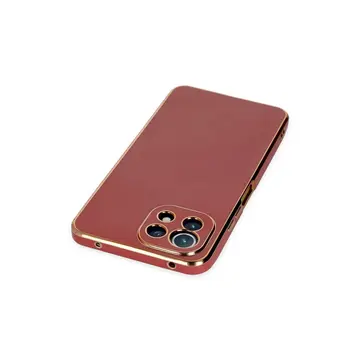 Xiaomi Mi 11 Lite Kılıf Volet Silikon - Kırmızı