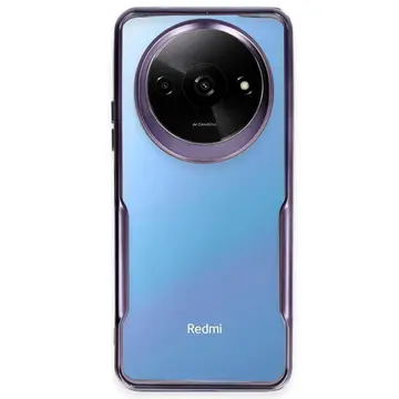 Xiaomi Redmi A3 4g Kılıf Boyi Silikon Kapak - Derin Mor