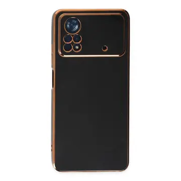 Xiaomi Poco X4 Pro 5g Kılıf Volet Silikon - Siyah