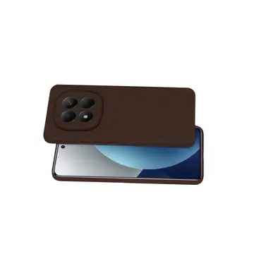 Xiaomi Redmi Note 15 4g First Silikon - Kahverengi
