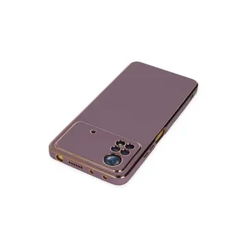 Xiaomi Poco X4 Pro 5g Kılıf Volet Silikon - Mor