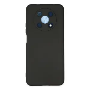 Huawei Nova Y90 Kılıf Nano İçi Kadife Silikon - Siyah