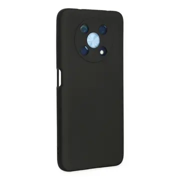Huawei Nova Y90 Kılıf Nano İçi Kadife Silikon - Siyah