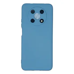 Huawei Nova Y90 Kılıf Nano İçi Kadife Silikon - Mavi