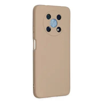 Huawei Nova Y90 Kılıf Nano İçi Kadife Silikon - Pudra