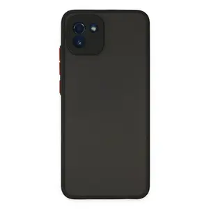 Samsung Galaxy A03 Kılıf Montreal Silikon Kapak - Siyah