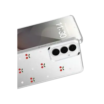 Samsung Galaxy S26 Plus Fiyonk Desenli Kapak - Desen 9