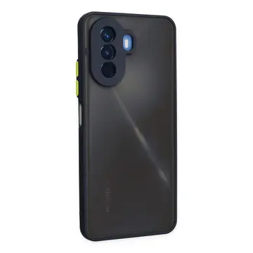 Huawei Nova Y70 Kılıf Montreal Silikon Kapak - Lacivert