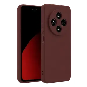Xiaomi Redmi 14c Kılıf First Silikon - Bordo