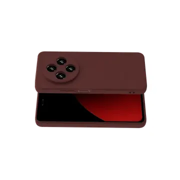 Xiaomi Redmi 14c Kılıf First Silikon - Bordo